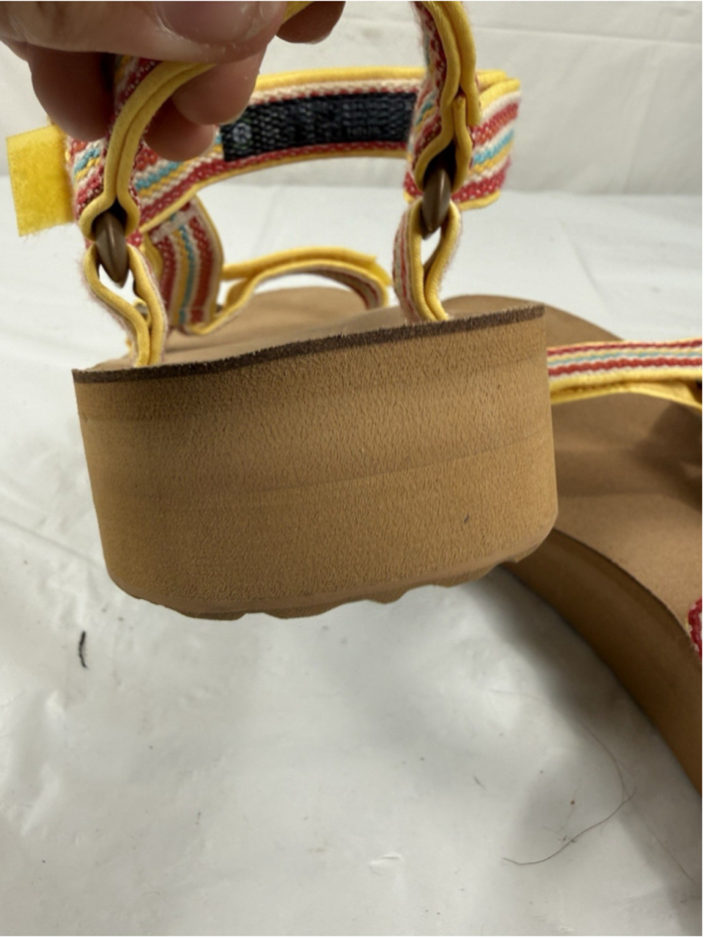 Teva Midform Universal Woven Sandals Coconut/Tanzine Women's Size 9 Medium - Picture 16 of 16